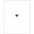 Love Greeting Card - Red Heart