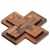 Plus Design Wooden Puzzle Game